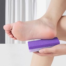 1+1 글라스 발각질 제거기 굳은살 각질 제거 뒷꿈치 발꿈치 제거돌 발뒤꿈치 발바닥 발가락 용품 족욕 발 전동 제거팩 크림, R29081Z(퍼플