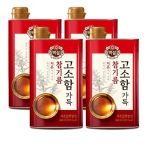 백설 고소함 가득 참기름, 4개, 400ml