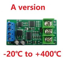 섭씨-20-400 PT100 열전대 온도 감지기 RTD 센서 테스터 변환기 RS485 Modbus Rtu, 01 A version 20-400C