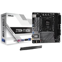 ASRock 마더보드 Z790M-ITX WiFi Intel 12세대 · 13세대 CPU(LGA1700) 대응 Z790 칩셋 DDR5 Mini-ITX 마더보드 [국내 정규 대리점품]