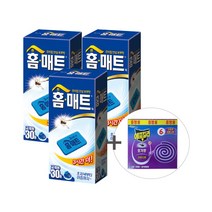 홈매트 교체용 리필30매x3개(90매)+모기향6p, 1세트