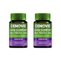 Cenovis Liver Support Milk Thistle 세노비스 리버 서포트 밀크씨슬 7000 75정 2팩