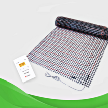 육묘매트 전열 온상선 농업용 열선 온도조절기 비닐하우스 전기 난방 온열 매트 전열선, 육묘용매트(1mx5m)