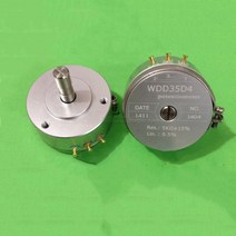 1Pcs WDD35D-4 정밀 전도성 플라스틱 전위차계 0.5% 각도 변위 센서 1K 2K 5K 10K, 01 Silver_04 10K