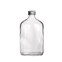 납작유리병350ml 알루미늄캡 1개, R캡실버, 색상