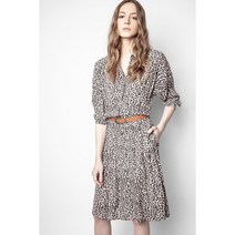 쟈딕앤볼테르 zadig&voltaire 여주점 레오파드 원피스 Revo Leo Geo Dress ZE1SFCTWD009Z32