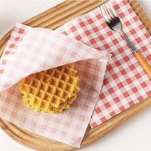 달라붙지않는 예쁜유산지 50매 도시락케이크유산지 머핀컵, 옐로우체크