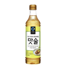 [UNIQ] 국산 100% 생강과매실!! 청정원 맛술 830ml, 3개