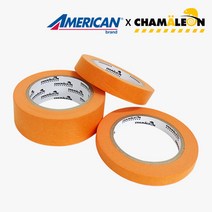 카멜레온 프리미엄 마스킹테이프 주황 (낱개)