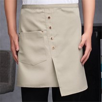 (주)트리 인천가정지사 언밸런스 허리 앞치마 카페 허리랩앞치마 (7435428), 기본