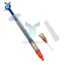 접착0.2ML 실버 전도성 접착제 와이어 전기 페이스트 페인트 PCB 수리 전자 핫, 한개옵션0