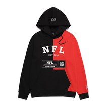 엔에프엘 F211MHD217 클럽 블록 후드 티셔츠 NFL RED