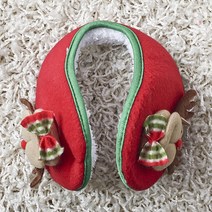 겨울사슴 캐릭터 방한 귀마개 11cm 1P 겨울귀마개/유아귀마개/어린이귀마개/오토바이귀마개/배달귀마개/바이크귀마개