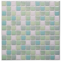 폴리싱타일 모자이크 벽 타일 껍과 스틱 자기 접착 Backsplash DIY 주방 욕실 홈 스티커 비닐 3D, YJC0003
