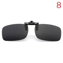 필터 차단 안경에 클립 사무실 컴퓨터 안티 UV 스트레인 릴리프 범용 편광 선글라스 남성과 여성, 08 8