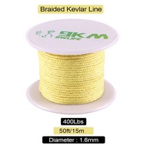 페러글라이딩 장비 체험 가격낚시 보조 코드 성인용 - 케블라 연 라인 연 캠핑 하이킹, 400파운드 50피트 1.6mm