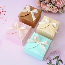 레이스 리본상자 민트 선물상자 포장상자, 상세페이지 참조, 상세페이지 참조