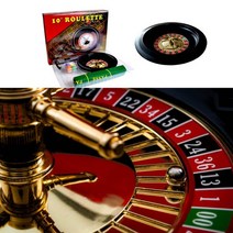 러시안 룰렛 보드게임 바카라 포커 테이블 카지노 라스베가스 턴테이블 파티 룰렛판 세트 T191, 없음
