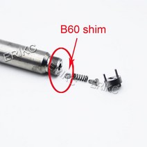 연료주입 컨트롤 ERIKC 지멘스 인젝터 가스켓용 피에조 B61 크기 노즐 와셔 B60 정확도 총 50 개, B60 siemens shims, 02 B60 siemens shims