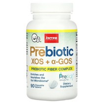 Jarrow Formulas Prebiotic XOS aGOS 90 Chewable Tablets