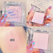 단색 블러시 팔레트 로즈 호손 뺨 틴트 블러셔 파우더내추럴 페이스 메이크업매트 피치 루즈 컨투어 섀도우, 06 06