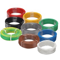HFIX 저독성 난연전선 1.5SQ 100M KS전선 적색 흑색 백색 청색 황색 녹황색 갈색 회색 옥내배선 콘센트 스위치 전선