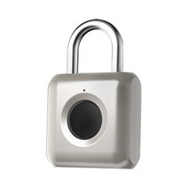 GBKING 스마트 지문 자물쇠 은색