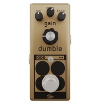 ISET Dumble Overdrive Pedal 아날로그 미니 싱글 기타 이펙트 일렉트릭 기타베이스 트루 바이패스, 01 As shown, 01 As shown