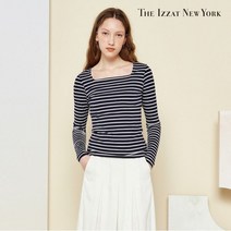 더아이잗뉴욕 더아이잗 스퀘어넥 단가라 티셔츠 IM3P0TS09