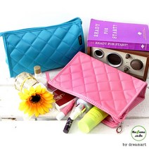 C1692 퀄팅 사각 파우치 가방 화장품파우치 여행가방 여행파우치 이너백