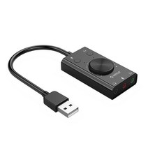 외장사운드카드 ORICO SC2/SKT2/SKT3 외장형 USB 사운드 카드 스테레오 마이크 헤드셋 오디오 잭 3.5mm 케, 01 SC2