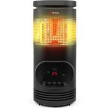 가정용 온풍기 서라운드 원적외선 전기히터, SEH-R350S, 블랙