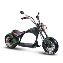 전기스쿠터 전동 전기 오토바이 60V 성인용 리튬 배터리 Bobber Chopper City Coco Scooter 전동 스쿠터, 05 green 60v20a, 05 green 60v20a