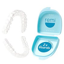 Remi At-Home Custom Night Guard Kit - Create The Best Fitting Dental Grade Top And Bottom (2) Mouth, 1, Clear