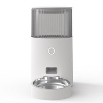 스마트 IoT 애완동물 자동급식기 화이트