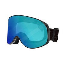 제로지 S1 2023신형 성인 남녀공용 스키고글&스노우보드고글 국내생산 안경착용가능, 블랙/블루