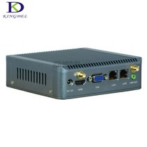 나노베이트레일팬리스미니컴퓨터듀얼LANX86 J1800PC 공장판매, 032GBRAM64GBSSD_01Black