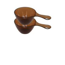 바람 하늬 다용도 투명바가지, 브라운, 4개입