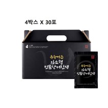 김소형 장어즙 민물 통장어 진액 유황 먹은 100% 국내산 식약처 식약청 해썹 인증 수협 힘좋은 원기회복 기력회복 우리 음식 뼈 담은 건강 엑기스 남성 여자 어린이 노인 추천 효능, 4박스 120포 8400ml, 민쓰네가게 1박스당 30포 2100ml