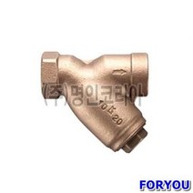 ForU224 신일 청동나사스트레너 인증 공구 사무용품 배관자재 안전용품 전기용품, 상세페이지 참조