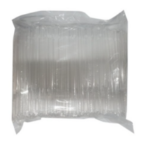 자바라 일회용 투명 주름 빨대 7mm x 21 cm, 500개입, 1개