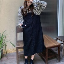 멜빵 플리츠 골덴 롱 랩 코듀로이 원피스 캐주얼 체크 여자 여성 샤 라인 플레어 스커트 긴 실크 플라워 겨울 데님 치마 가죽