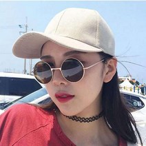 동그리 선글라스 금테선글라스 미러선글라스 동글 썬글라스 여름선글라스 패션선글라스 심플썬글 남녀공용