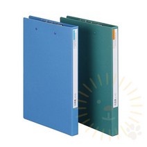 단디 펀치리스파일 A4 더블레버화일, 청색(492694)