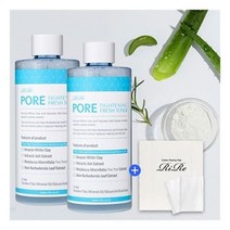 [리르] 포어 타이트닝 프레쉬 토너2개( 화장솜 40매 )