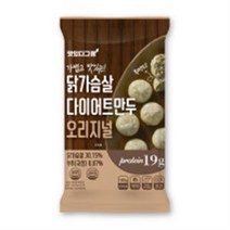 맛있다그랭 가볍고 맛있는 닭가슴살 다이어트만두 오리지널 맛 30g x 6입 180g