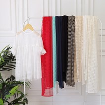 천고아 대폭 랏셀레이스 봄의왈츠 8컬러 320422D, 레드