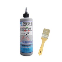 탄탄방수 균열방수본드 우레탄방수본드 투명색 500ml, 회색, 1개