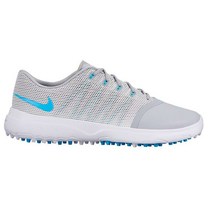 나이키 엠페러스 블루그레이 프로 여성 골프화 NIKE WMNS LUNAR EMPRESS 2 Spikeless Golf Shoes WHITE BLUE GREY
