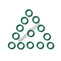 고무오링 패킹 실리콘 오링 고무링 열내유성 3.5mm (와이어 직경) FKM 불소 O-링 고무 씰링 링 O.D 10-55mm, 09 OD 14.5mm